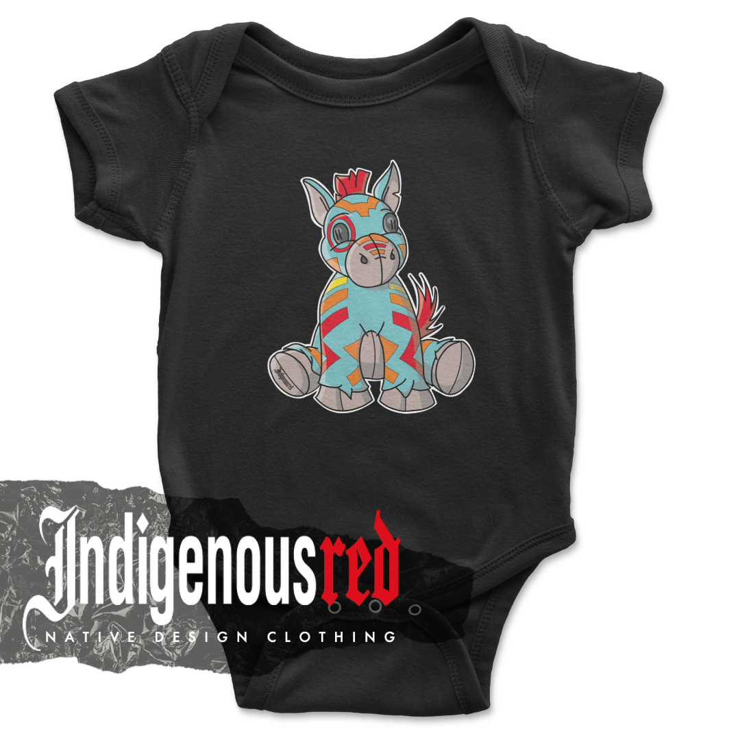 Native Horse Infant Onesie