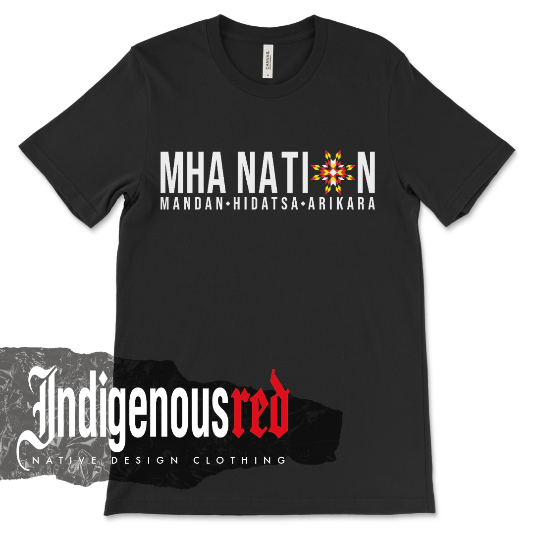 MHA (Mandan, Hidatsa, Arikara ) Nation Star Adult T-Shirt
