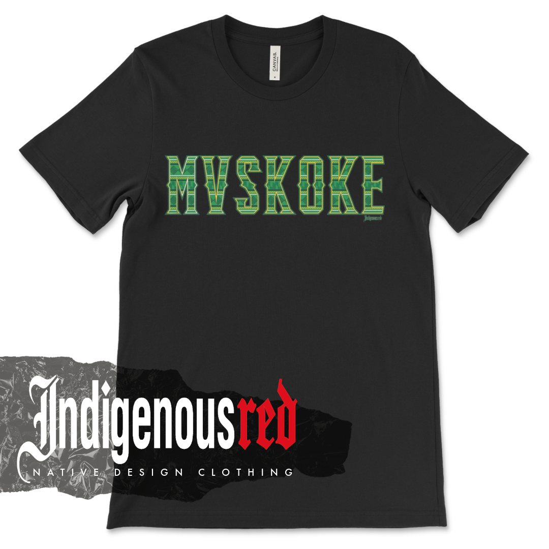 Mvskoke (Muscogee) Pattern Adult T-Shirt
