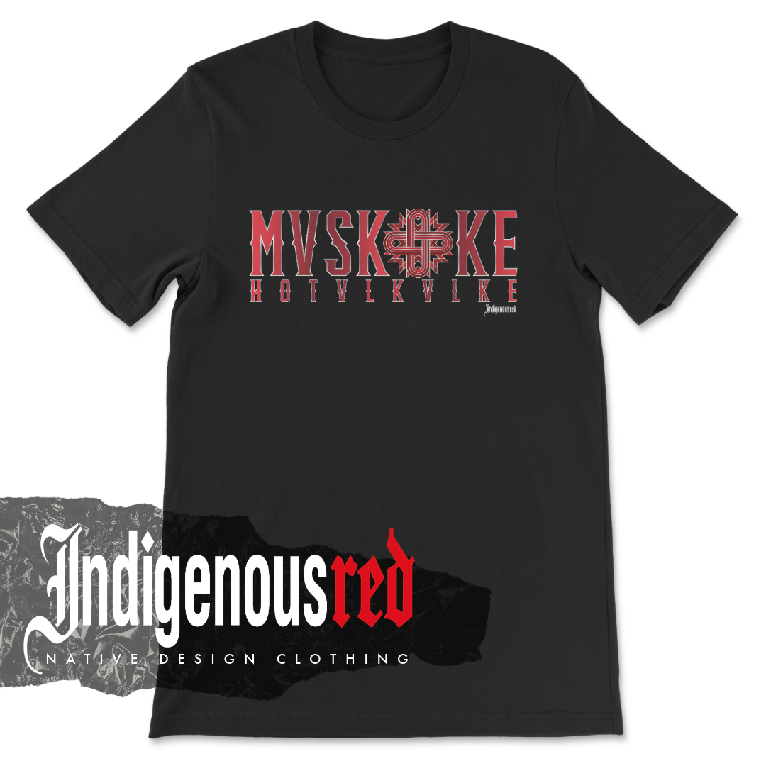 Mvskoke Hotvlkvlke (Wind Clan) Adult T-Shirt 25