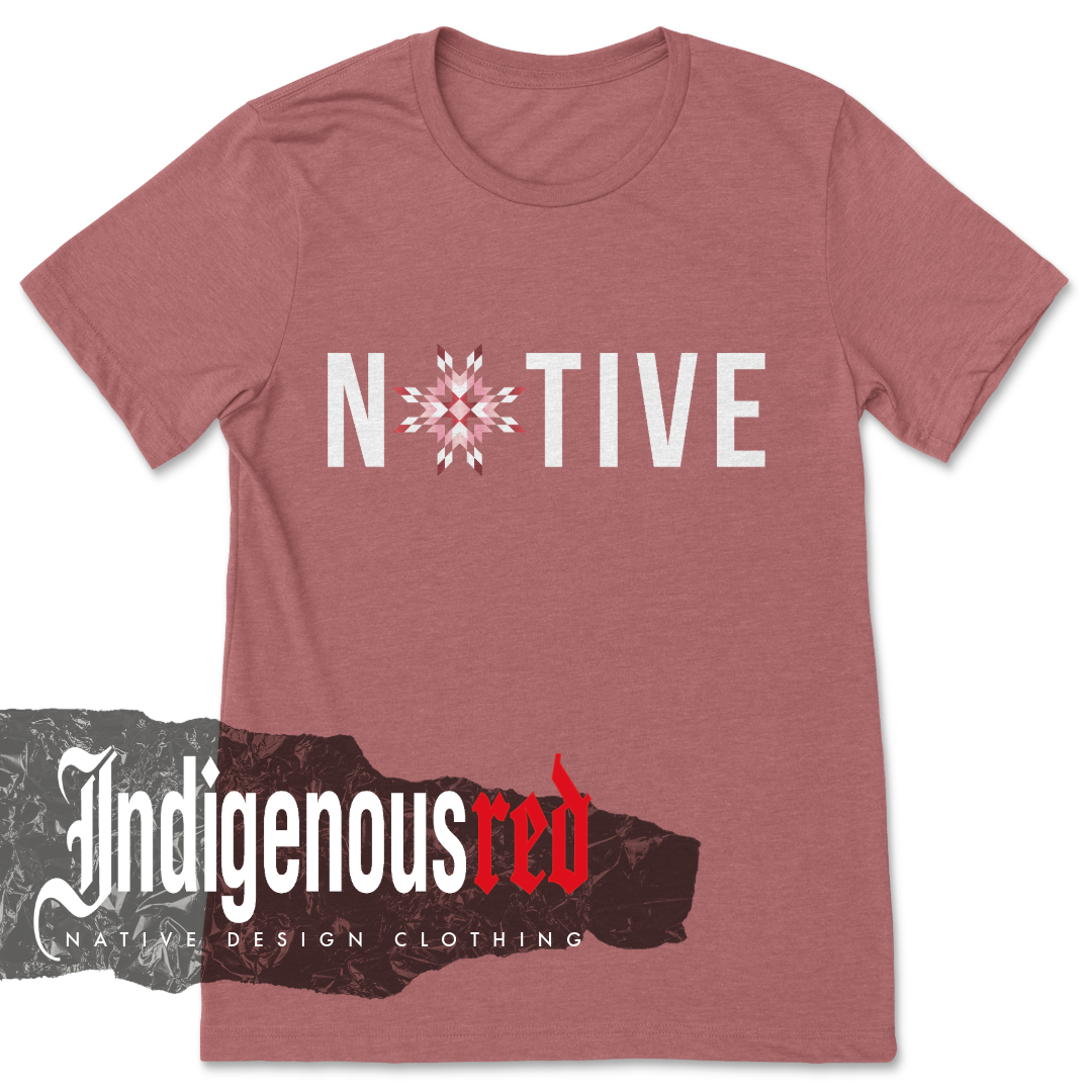 Native Valentine Adult T-Shirt