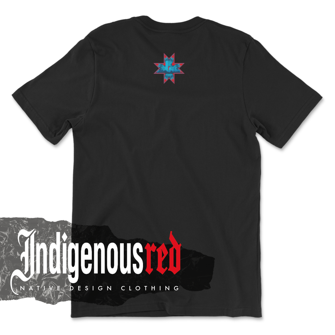 OKC Pattern Black Adult T-Shirt