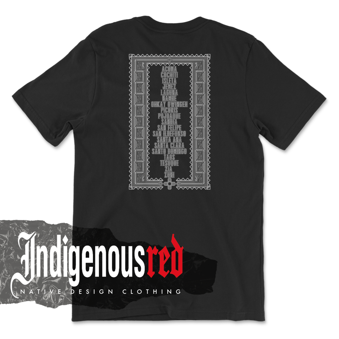 Pueblo Gray Pattern Adult T-Shirt