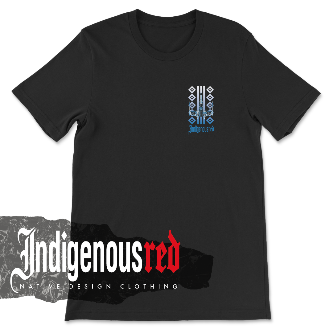 Indigenous Spacecraft 05 Adult T-Shirt