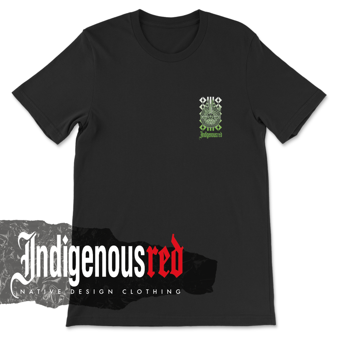 Indigenous Spacecraft 02 Adult T-Shirt