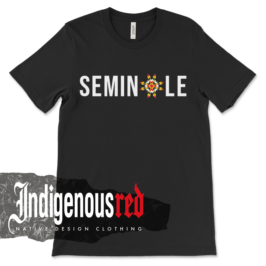 Seminole Tribe Star Adult T-Shirt