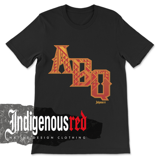 ABQ Pattern Red Adult T-Shirt