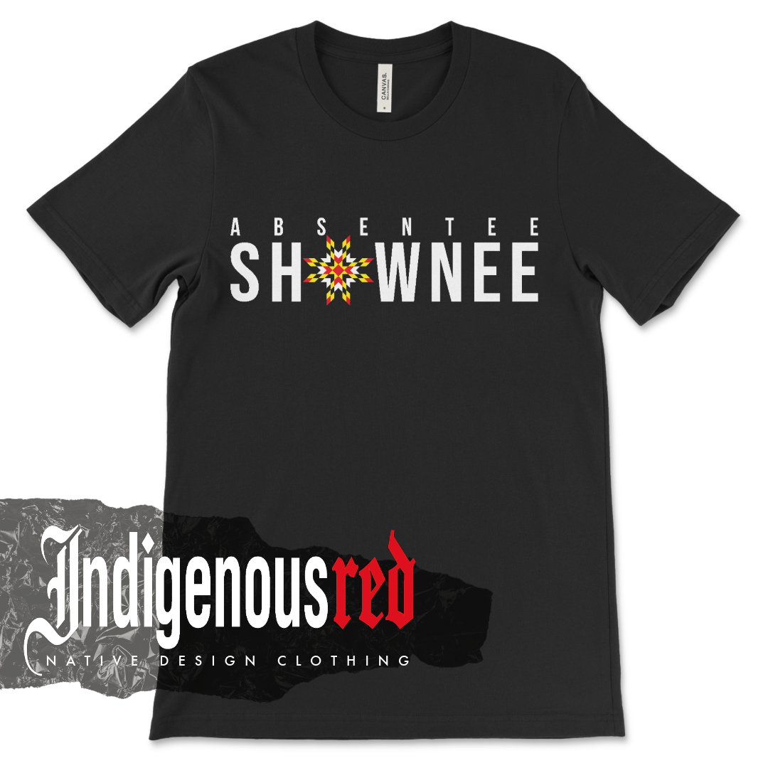 Absentee Shawnee Star Adult T-Shirt