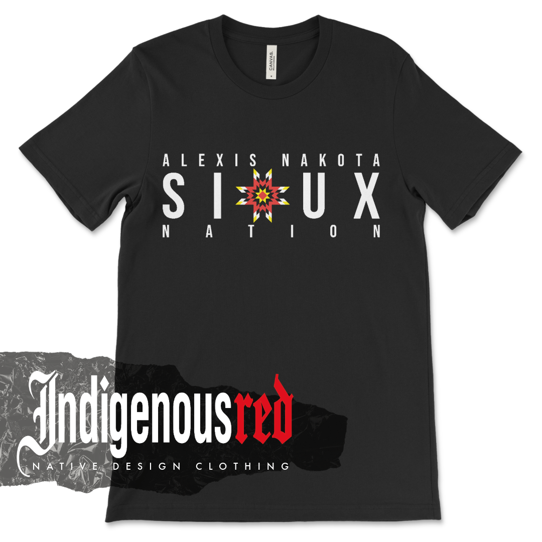 Alexis Nakota Sioux Star Adult T-Shirt