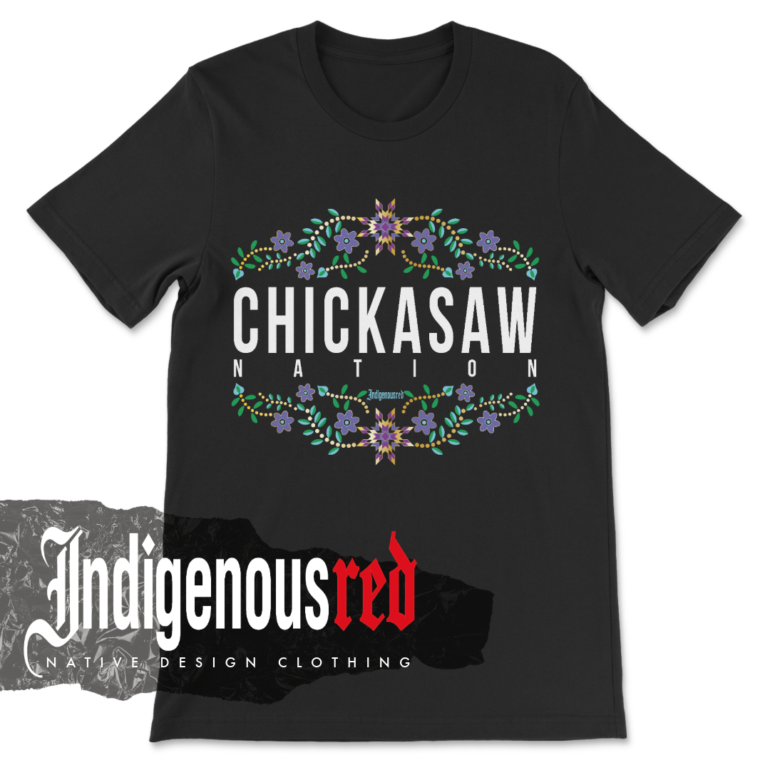 Chickasaw Floral Adult T-Shirt