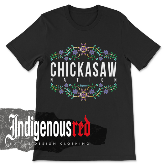 Chickasaw Floral Adult T-Shirt