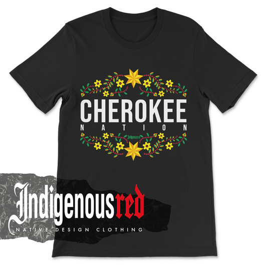 Cherokee Floral Adult T-Shirt