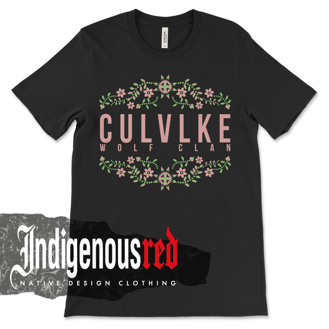 Muscogee Clan (Wolf) Adult T-Shirt