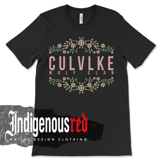 Muscogee Clan (Wolf) Adult T-Shirt