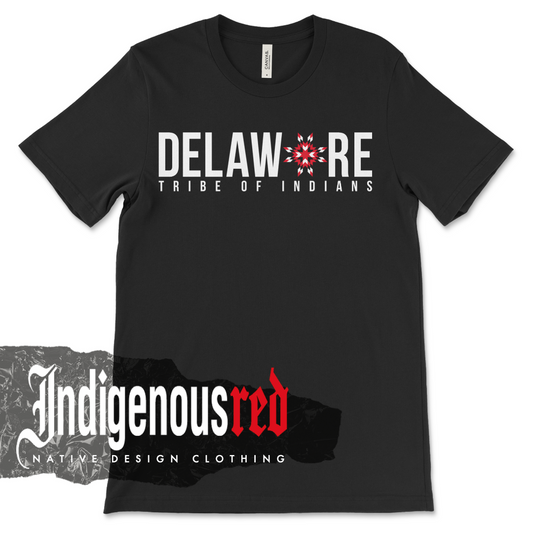 Delaware Tribe of Indians Star Adult T-Shirt