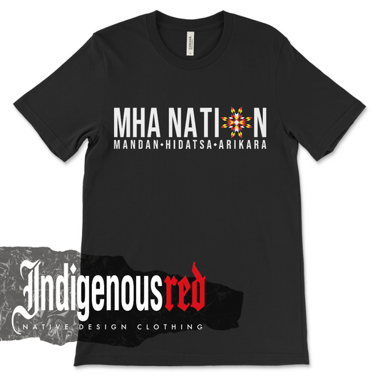 MHA (Mandan, Hidatsa, Arikara ) Nation Star Adult T-Shirt