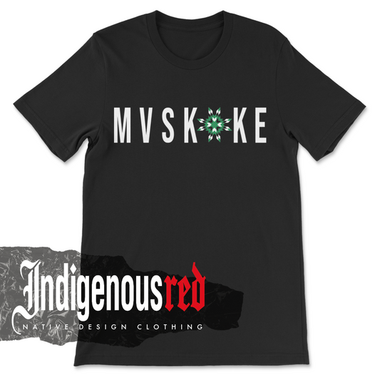 Mvskoke (Muscogee) Star Adult T-Shirt