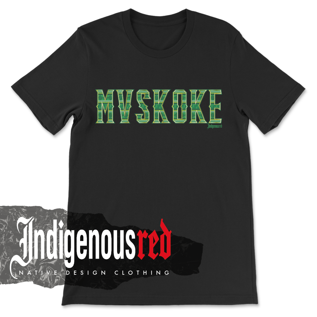 Mvskoke (Muscogee) Pattern Adult T-Shirt 24