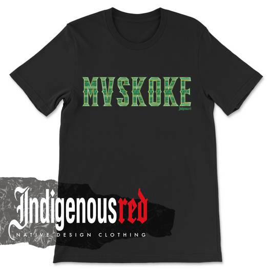 Mvskoke (Muscogee) Pattern Adult T-Shirt 24