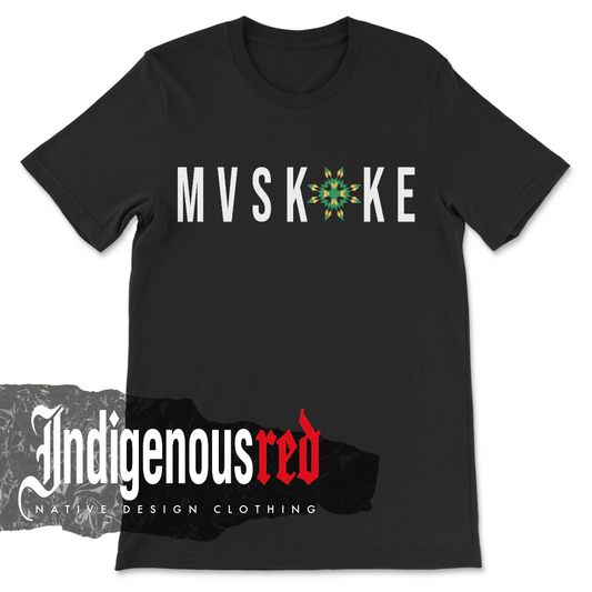 Mvskoke (Muscogee) Star Adult T-Shirt