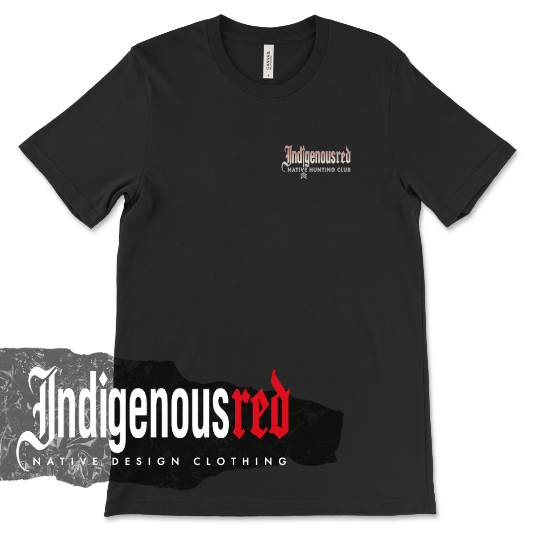 Indigenousred Native Hunting Club Sand Adult T-Shirt
