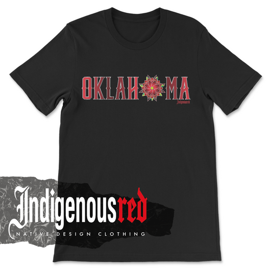 Oklahoma Flower Adult T-Shirt