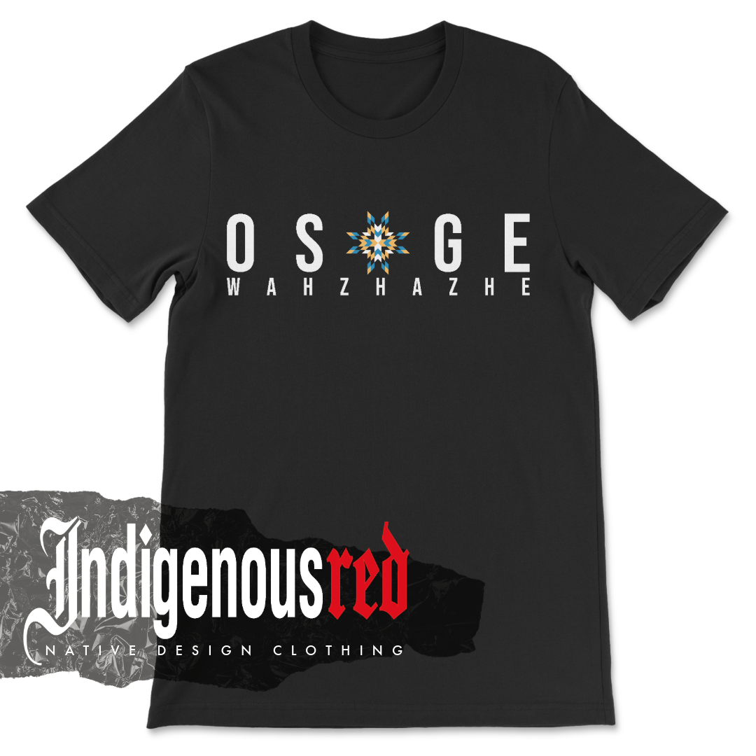 Osage Star Adult T-Shirt