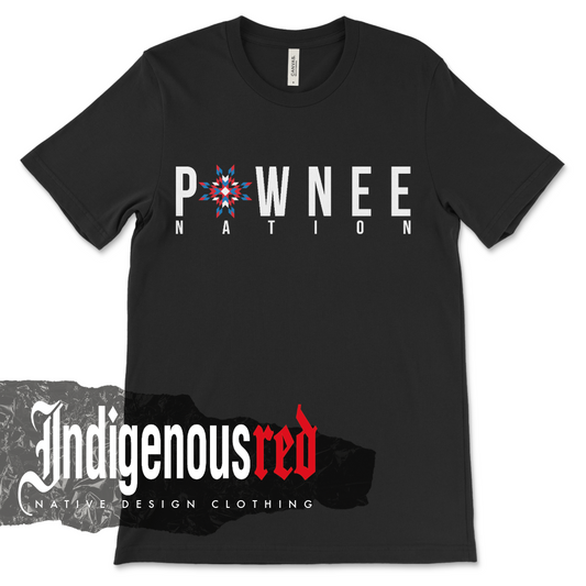 Pawnee Nation Star Adult T-Shirt