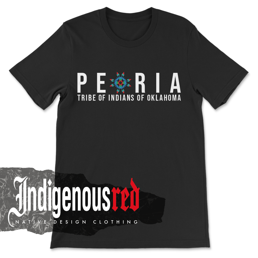 Peoria Tribe Star Adult T-Shirt