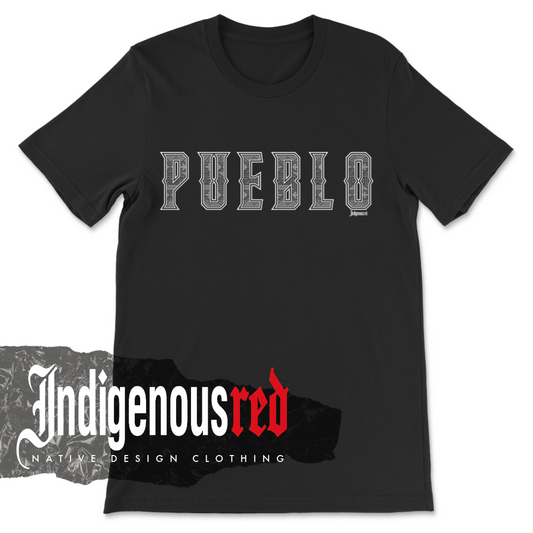 Pueblo Gray Pattern  Adult T-Shirt