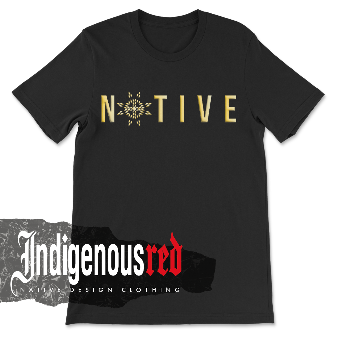 Native Puff Adult T-Shirt