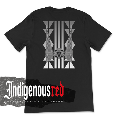 Indigenous Spacecraft 04 Adult T-Shirt