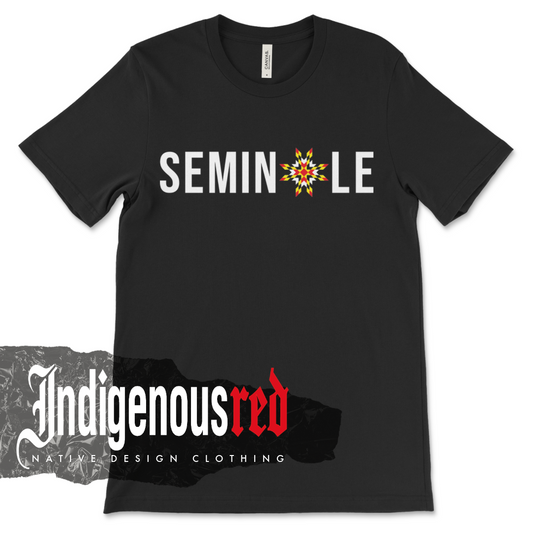 Seminole Tribe Star Adult T-Shirt