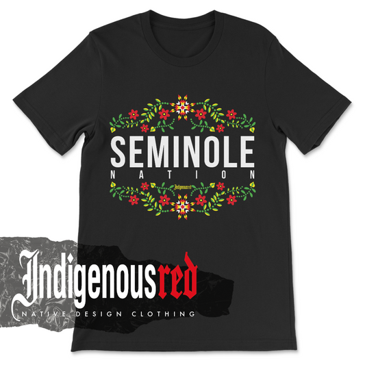 Seminole Floral Adult T-Shirt