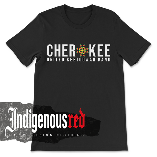 Cherokee Keetoowah Star Adult T-Shirt