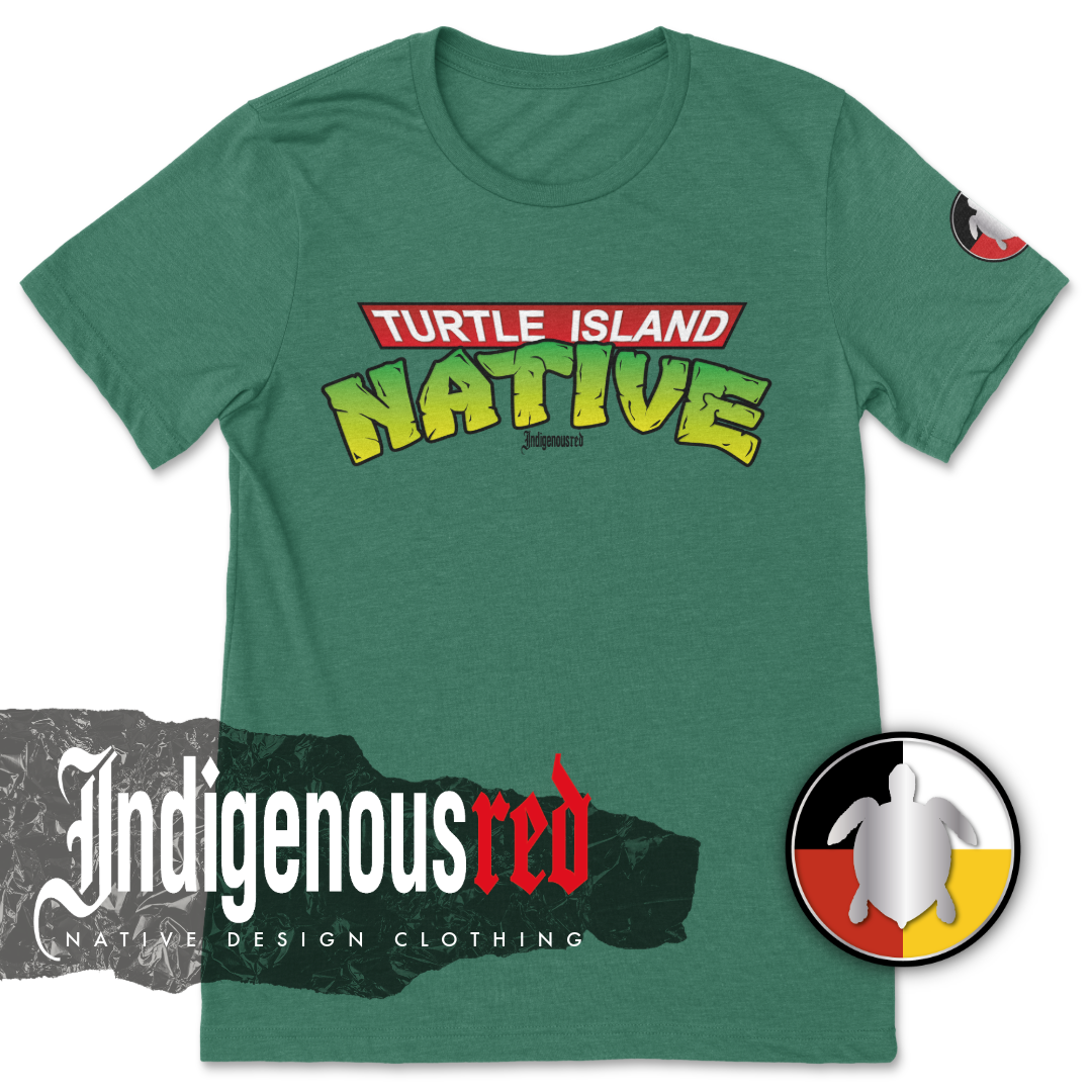 Turtle Island Native Adult T-Shirt