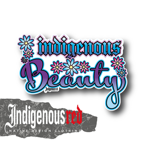 Indigenous Beauty Sticker